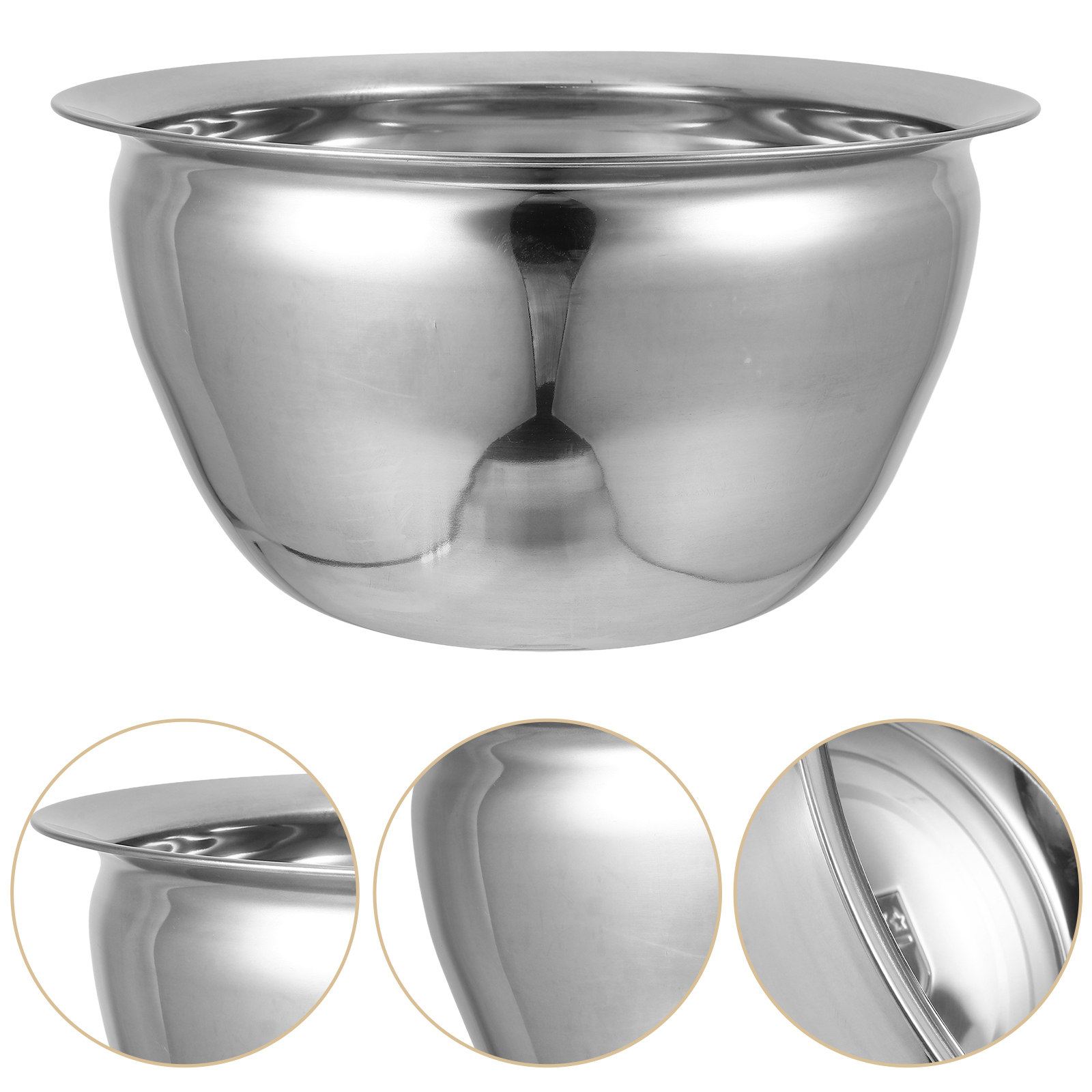 Storage Food Prep - Stainless Steel Salad Bowl 7L Extra