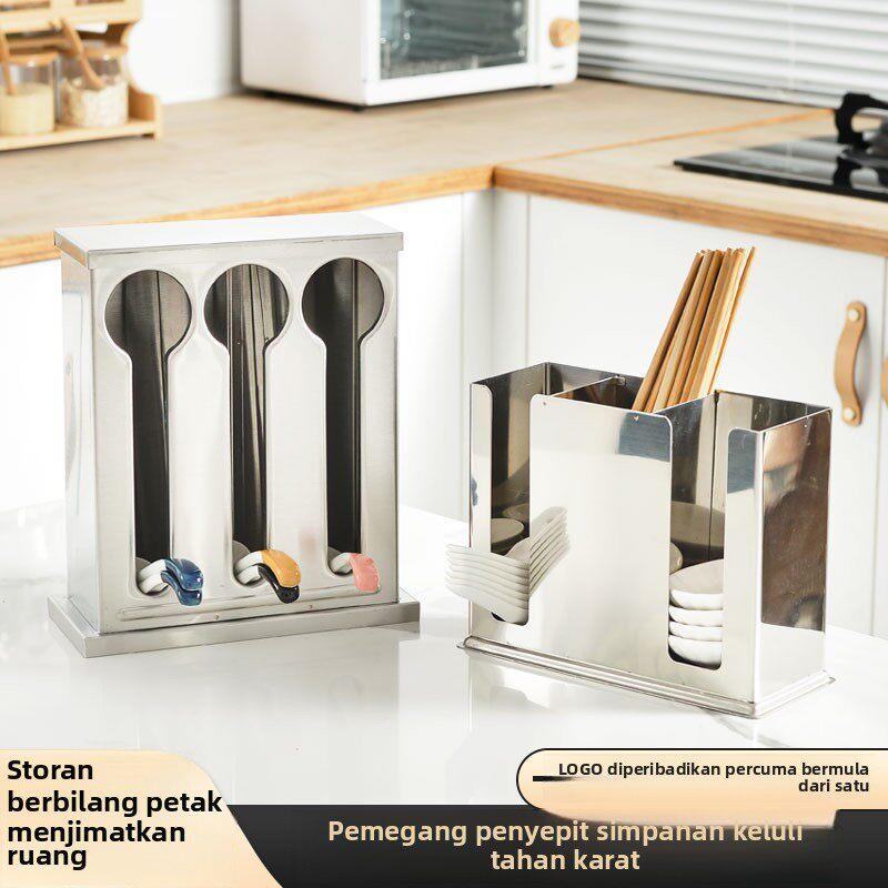 Food Storage Utensils - Food Grade Stainless Steel Chopsticks Spoon