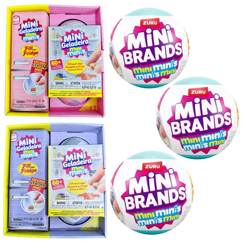 Food Storage Small - Mini Surprise Ball Fridge Toy, Mini