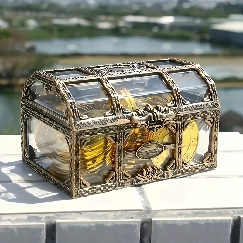 1pc Pirate Treasure Chest, Jew - Xmas Food Storage Containers recensione e prezzo