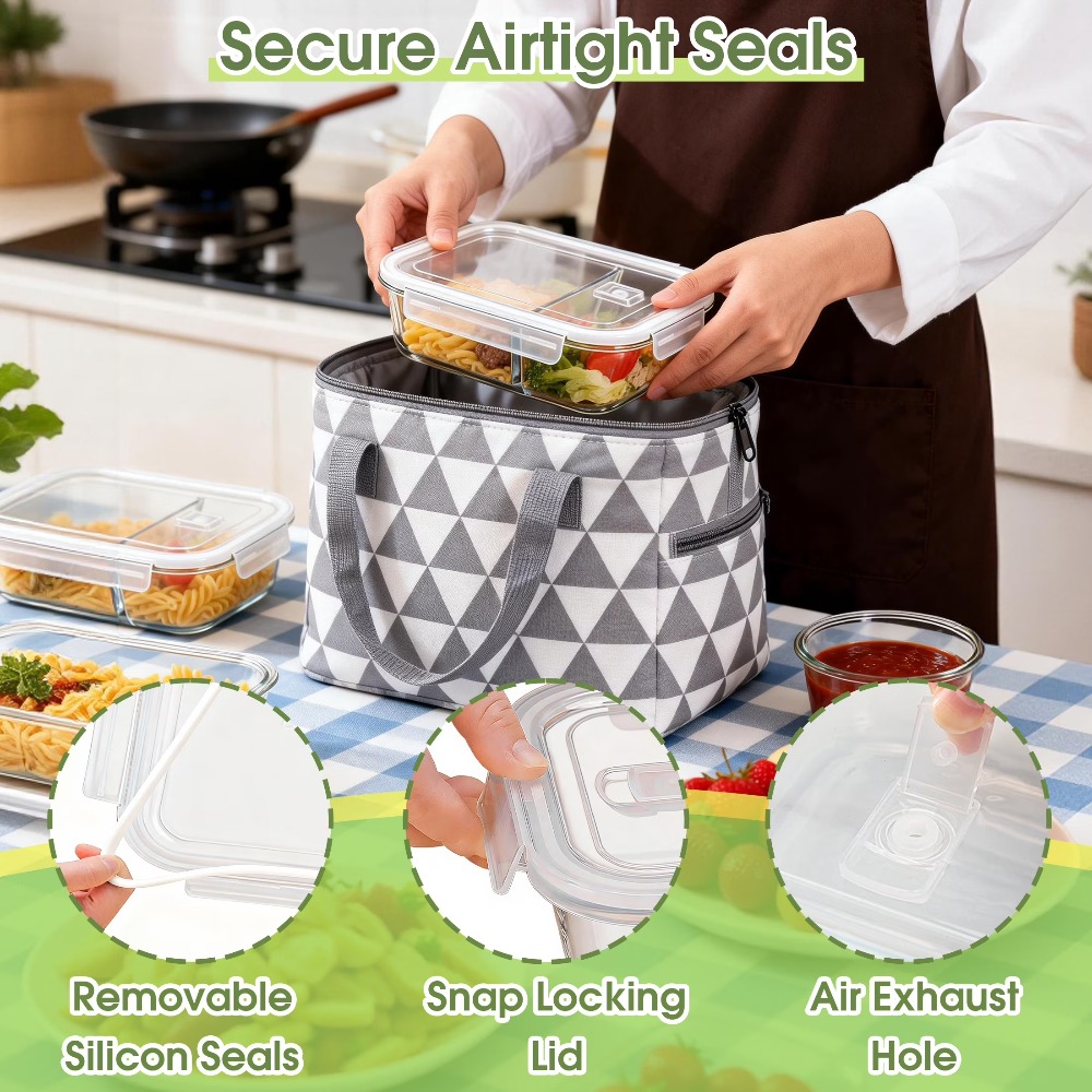 Glass Food Storage Containers  - Food Storage Set Glass recensione e prezzo