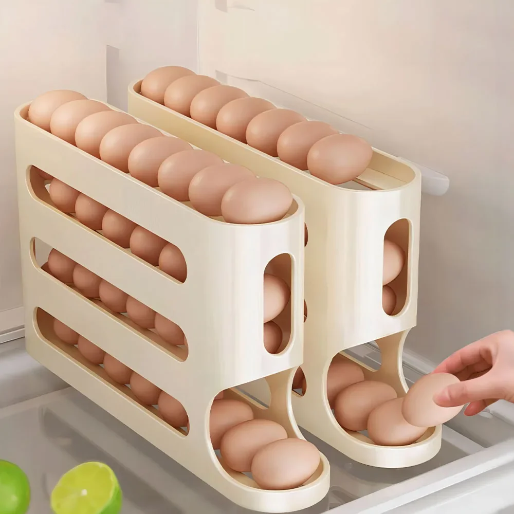 4 Layers Automatic Rolling Egg - Egg Storage Holder recensione e prezzo