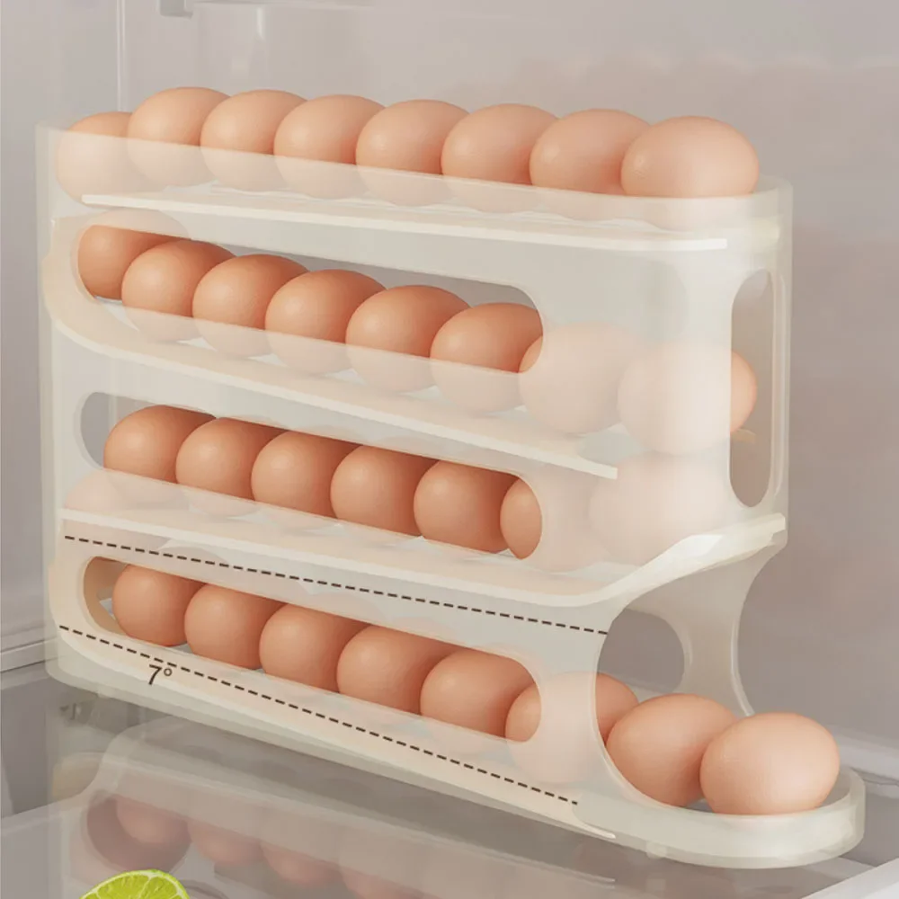 4 Layers Automatic Rolling Egg - Egg Storage Holder recensione e prezzo