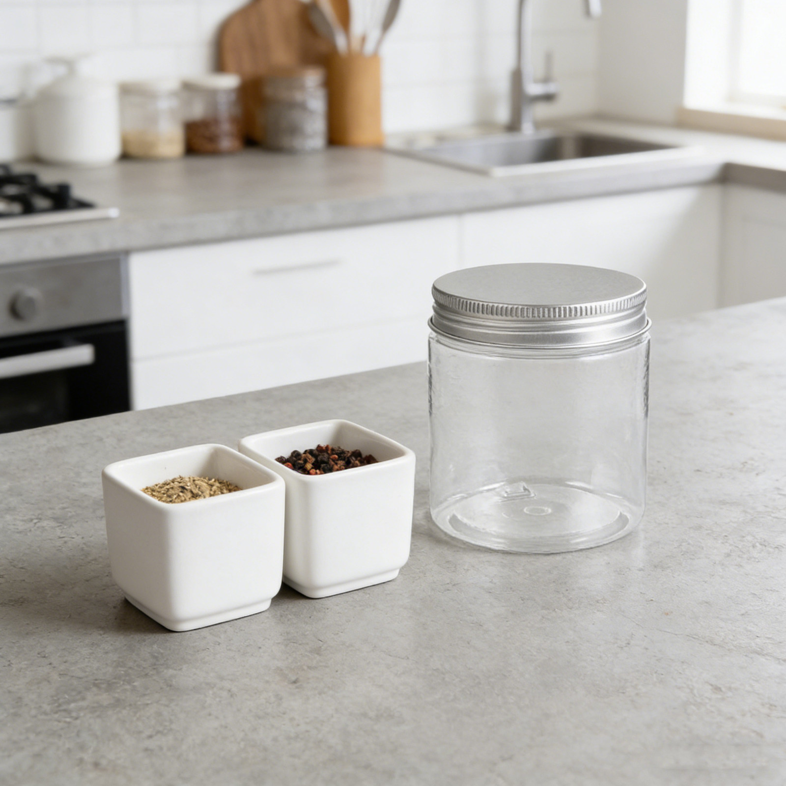 12Pcs Clear Small Mason Jars w - Food Storage Small recensione e prezzo