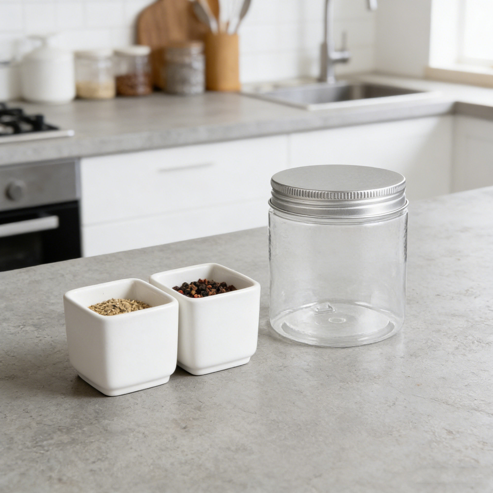 12Pcs Clear Small Mason Jars w - Food Storage Small recensione e prezzo