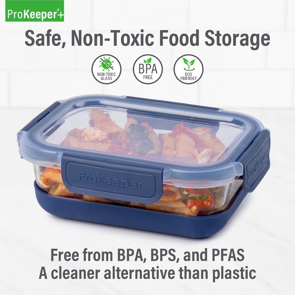 2.8 Cup Glass Food Storage Con - Food Storage Pantry recensione e prezzo