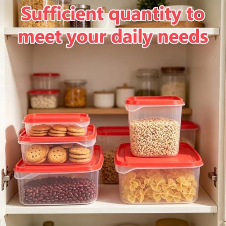 17Pcs Plastic Food Storage Set - Storage Food Prep recensione e prezzo