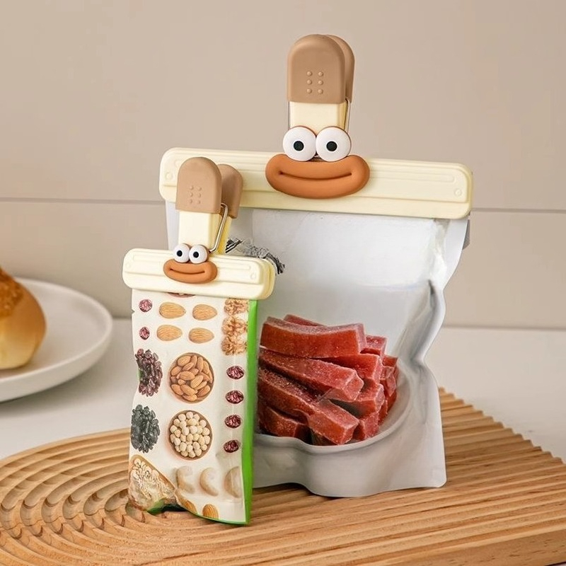 3pcs Creative Face Bag Sealing - Food Storage Small recensione e prezzo