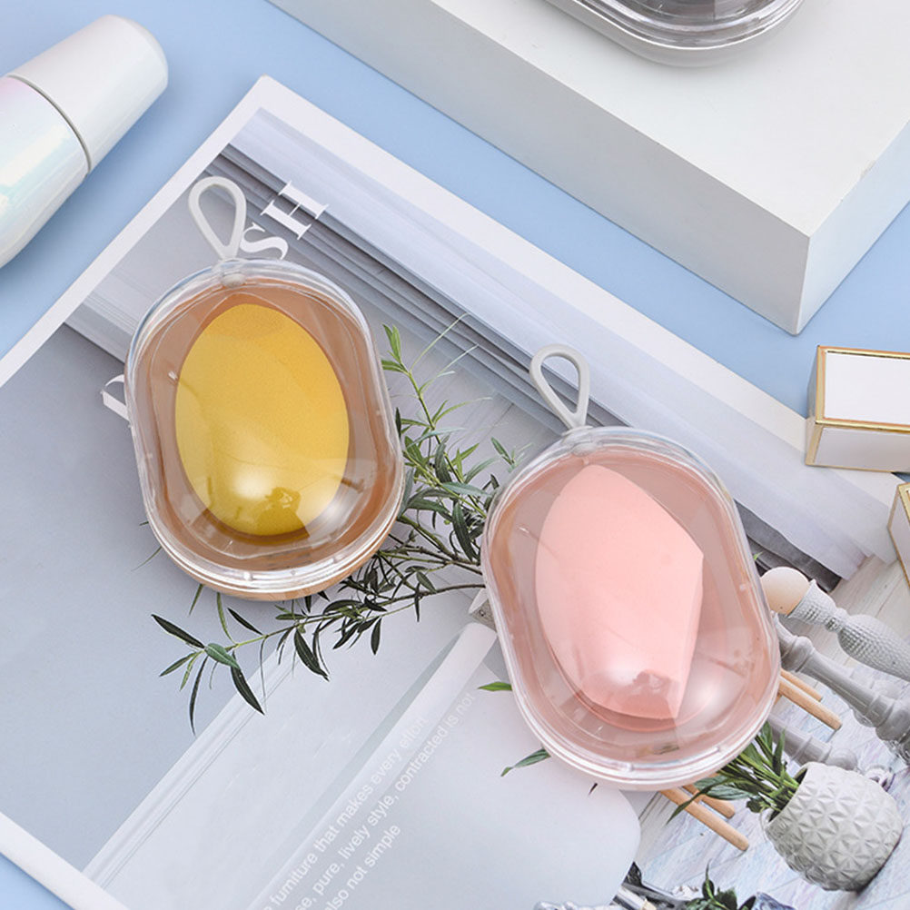 4Pcs Premium Makeup Sponge Hol - Egg Storage Holder recensione e prezzo