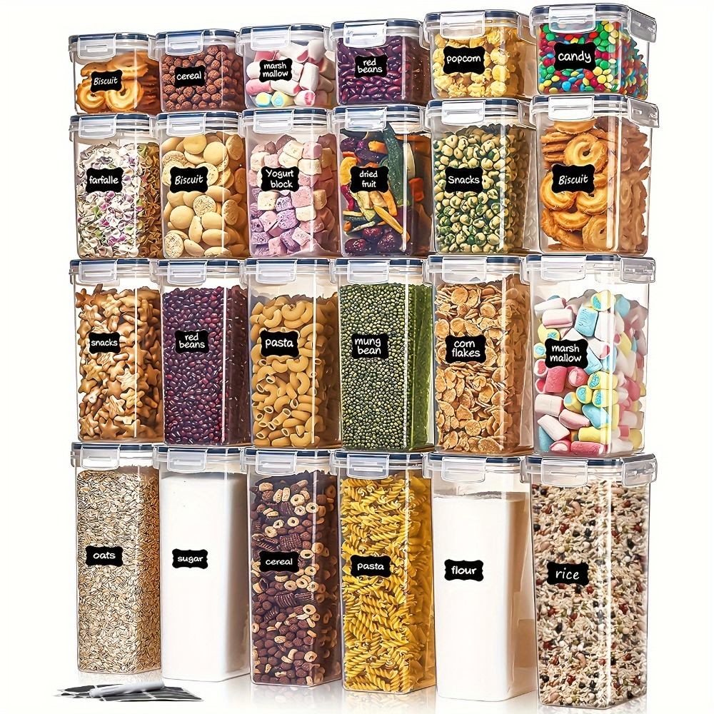 24Pcs Food Storage Containers  - Food Storage Pantry recensione e prezzo