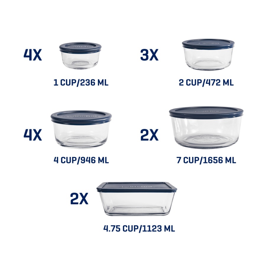 Glass Food Storage Containers  - Food Storage Set Glass recensione e prezzo