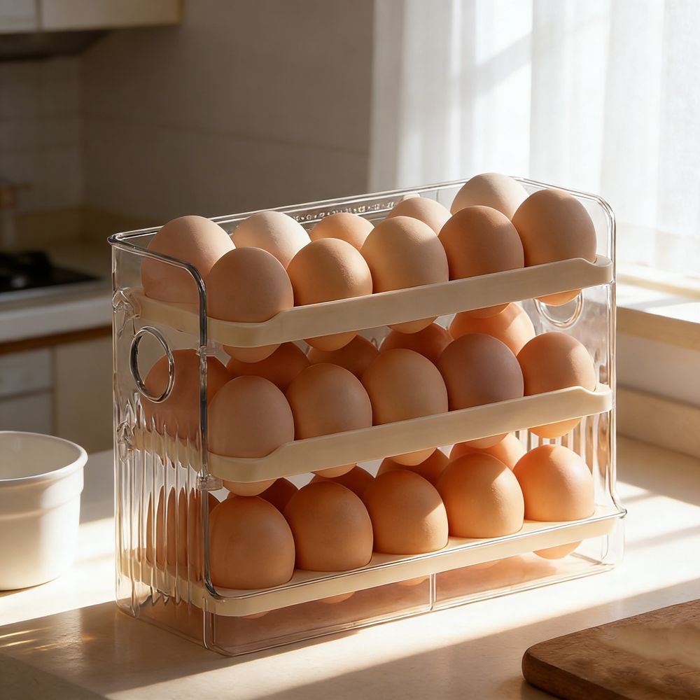 Practical Plastic Egg Storage  - Food Storage Practices recensione e prezzo