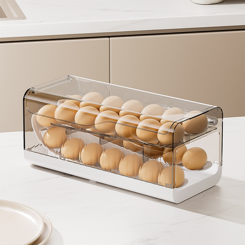Automatic Rolling Egg Dispense - Egg Storage Holder recensione e prezzo