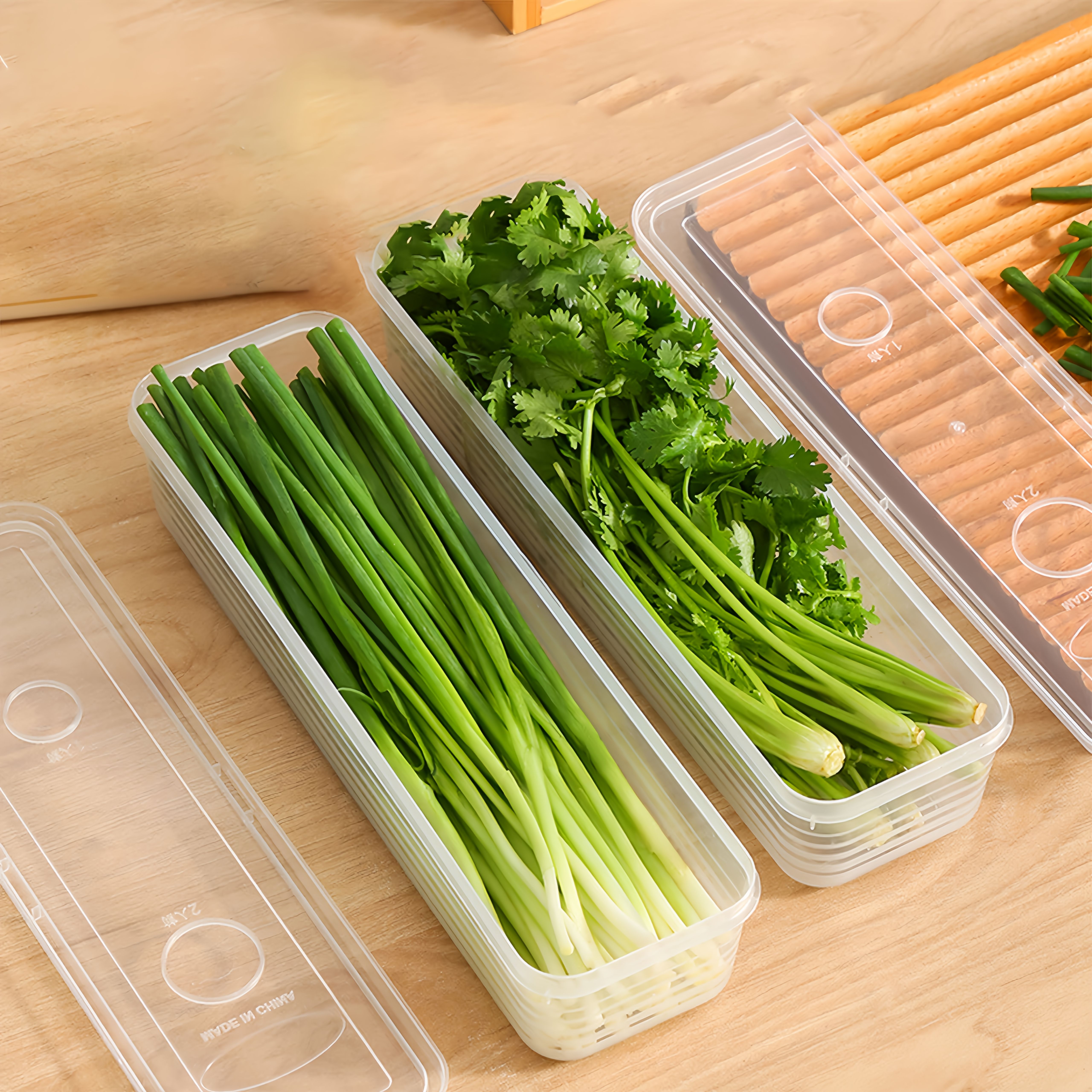 2/4/6pcs Food Vegetable Storag - Food Storage Box Large recensione e prezzo