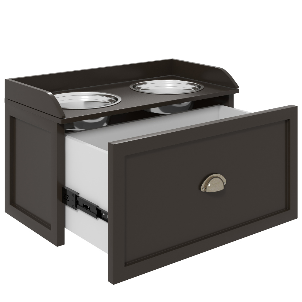 Dog food station with storage  - Food Storage Locker recensione e prezzo