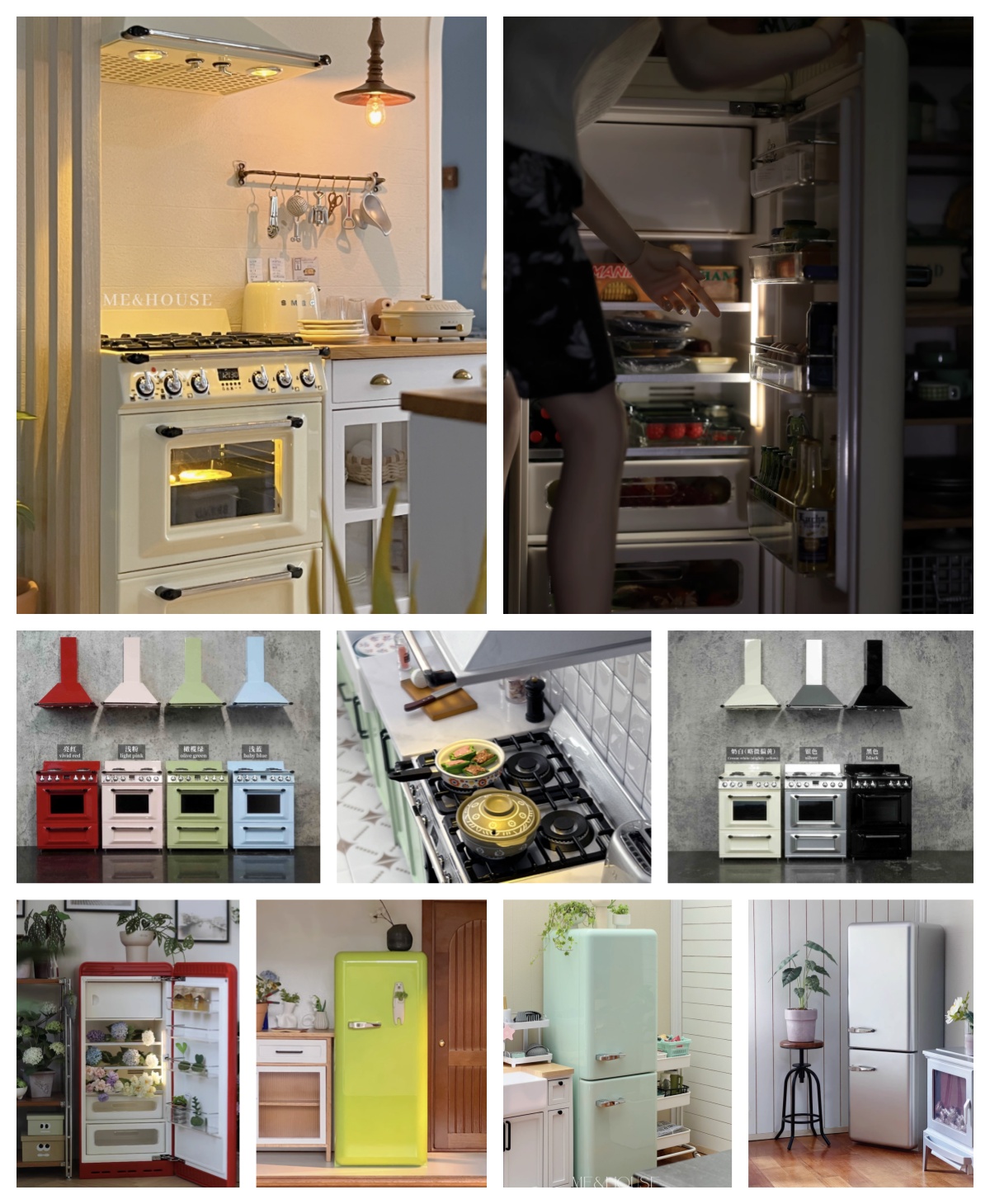 1/6 Modern Miniature Kitchen F - Food Storage Small recensione e prezzo
