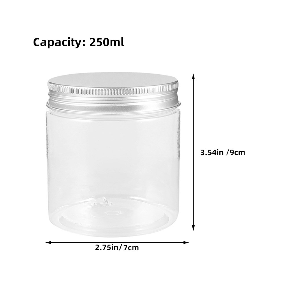 20Pcs Transparent Pet Jars wit - Food Storage Small recensione e prezzo