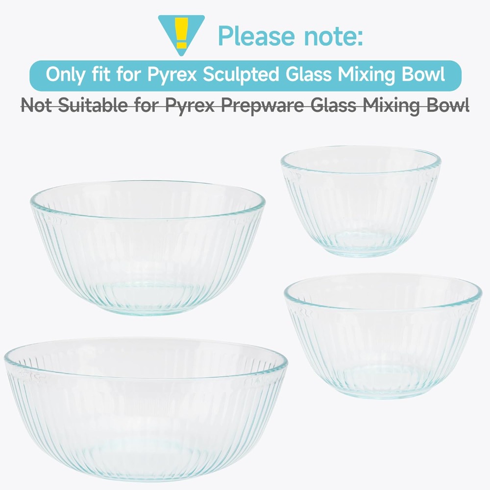 Silicone Lids for Glass Mixing - Food Storage Set Glass recensione e prezzo