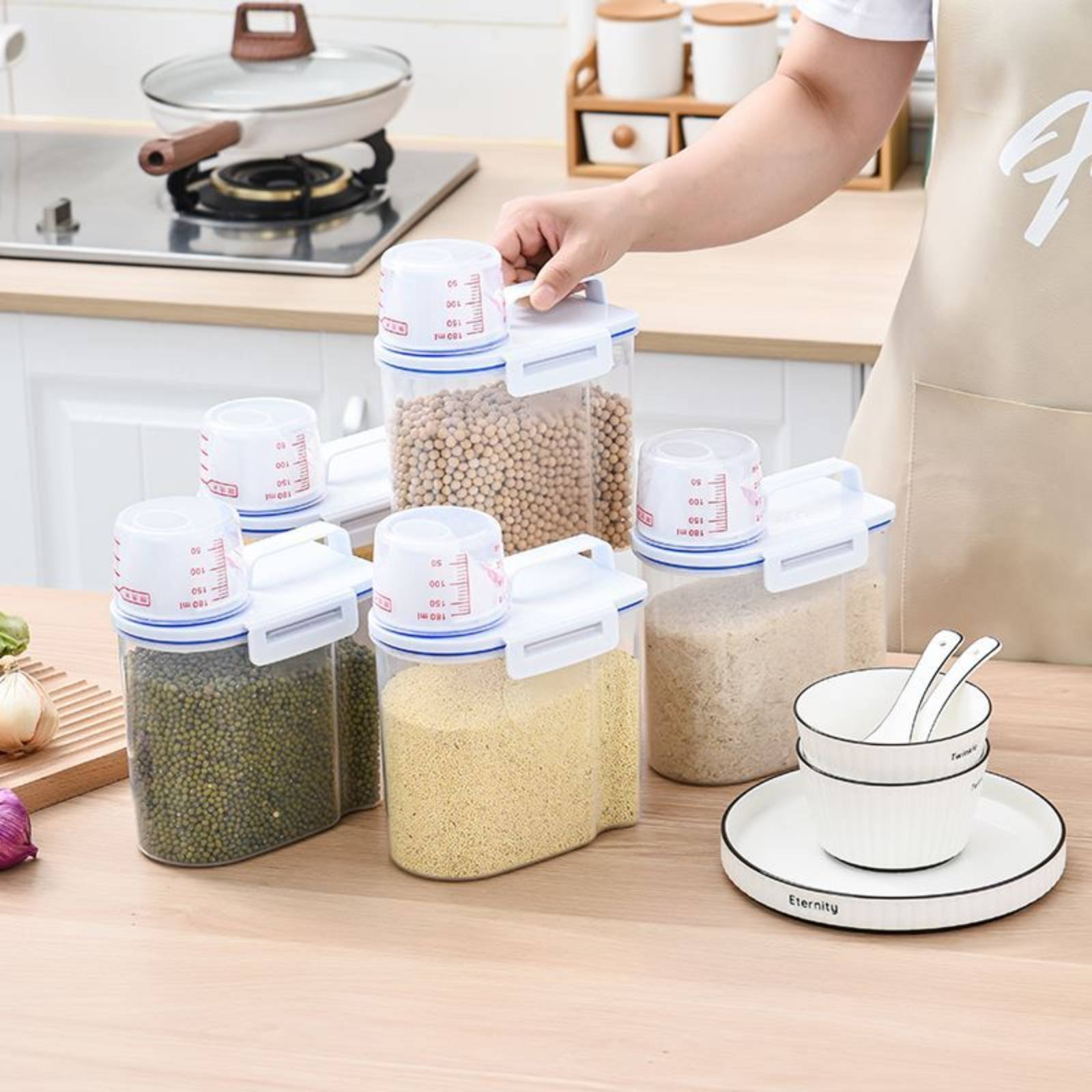 Rice Storage Container Safe Ri - Food Storage Pantry recensione e prezzo