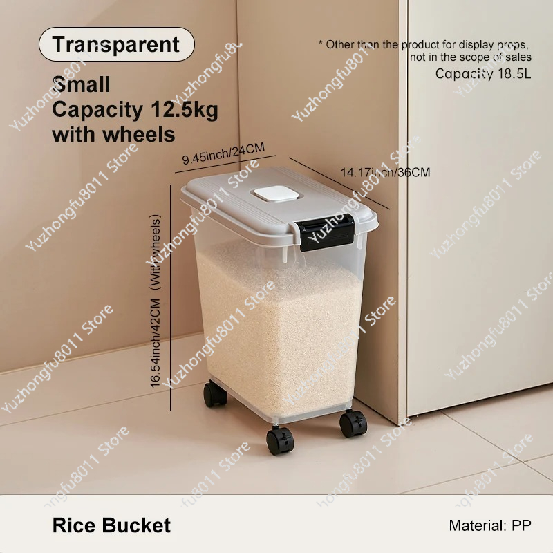 Household Sealed Rice Bucket F - Food Storage Pantry recensione e prezzo