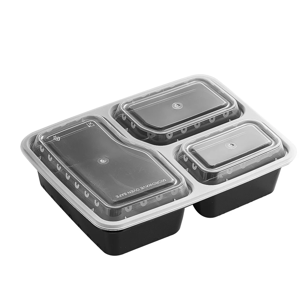 7 Pack 3 Compartment Meal Prep - Food Storage With Compartments recensione e prezzo