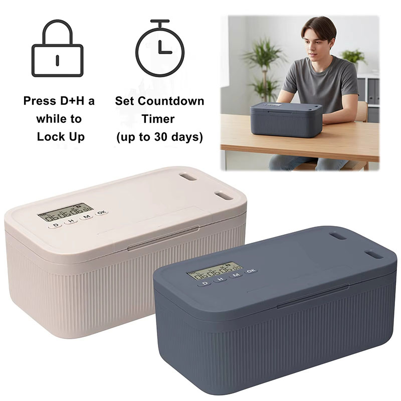 Lock Box with Timer Phone Lock - Food Storage Locker recensione e prezzo