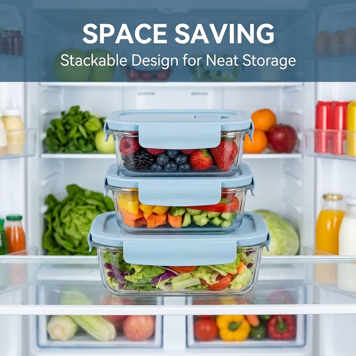 2 Pack Glass Meal Prep Contain - Storage Food Prep recensione e prezzo