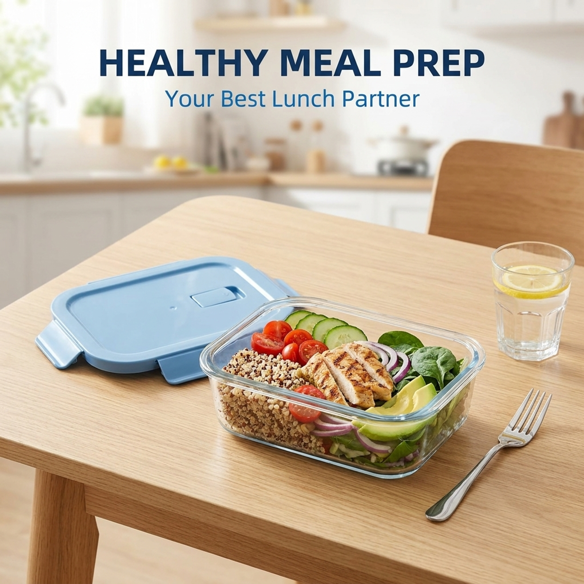 2 Pack Glass Meal Prep Contain - Storage Food Prep recensione e prezzo