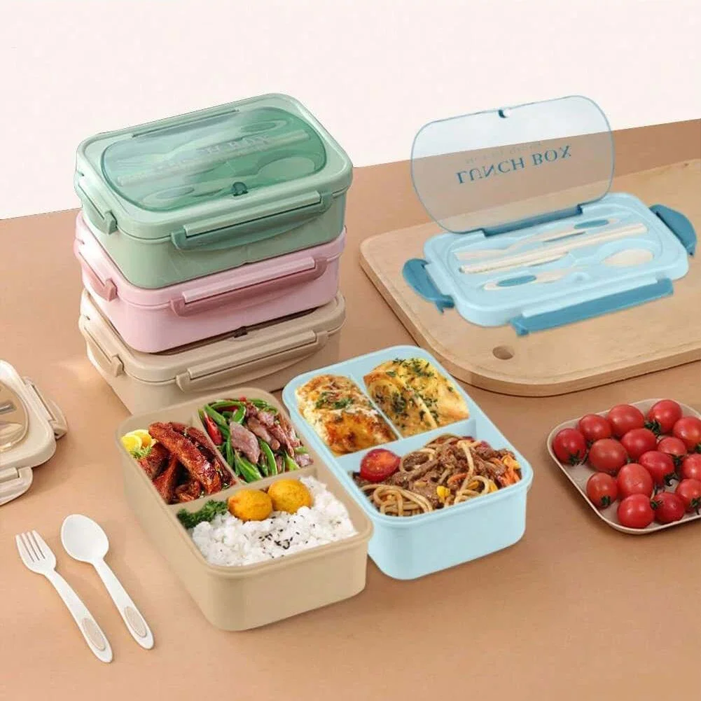 Bento Box Adult Lunch Box, Con - Food Storage With Compartments recensione e prezzo