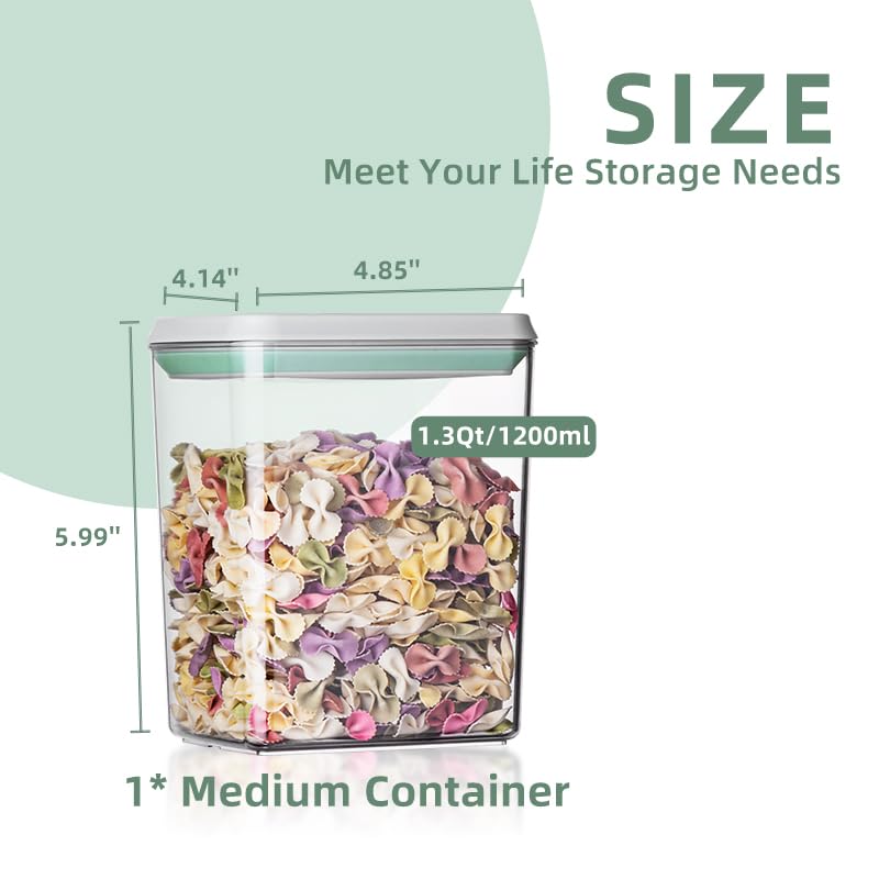 Ankou 3Pcs 1.2L Pop Airtight F - Food Storage Pantry recensione e prezzo