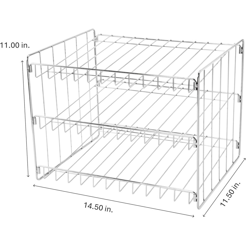 3 Tier Can Organizer | Chrome  - Food Storage In Cabinets recensione e prezzo