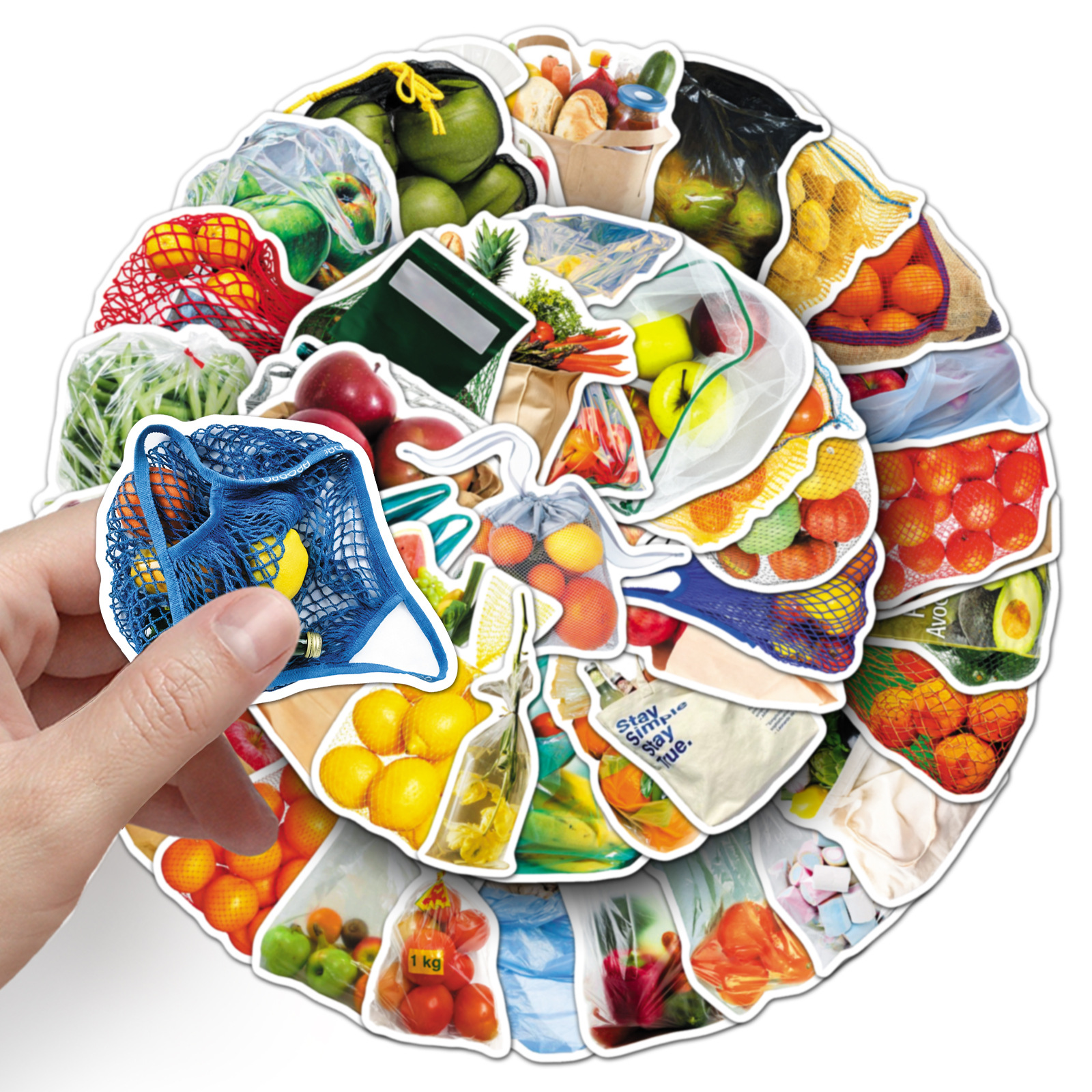 50PCS Bagged Food Realistic Ve - Food Storage In Cabinets recensione e prezzo