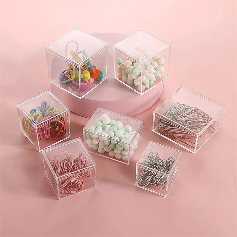 12 PCS Transparent Acrylic Box - Xmas Food Storage Containers recensione e prezzo