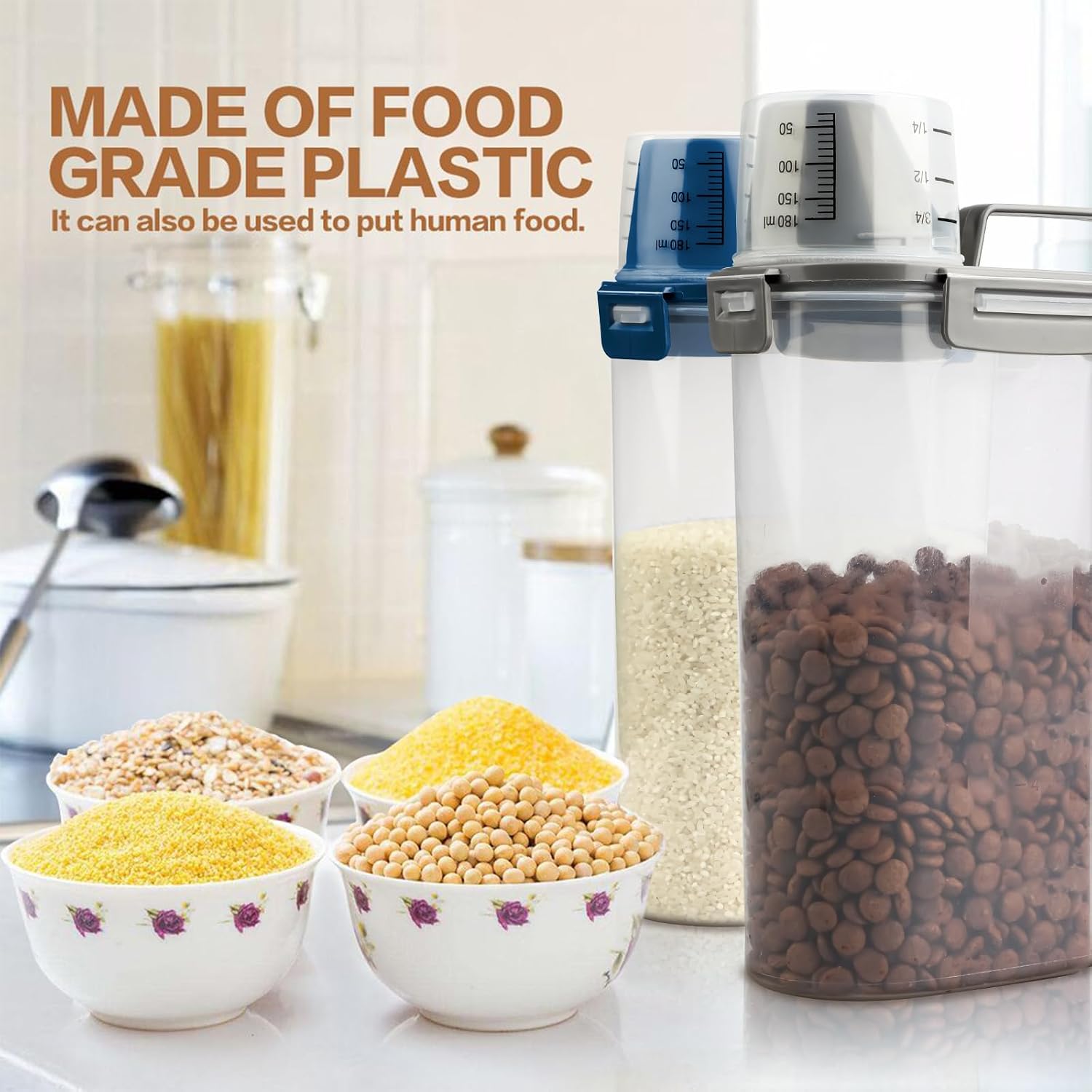 Upgraded Dog Food Storage Cont - Food Storage Small recensione e prezzo