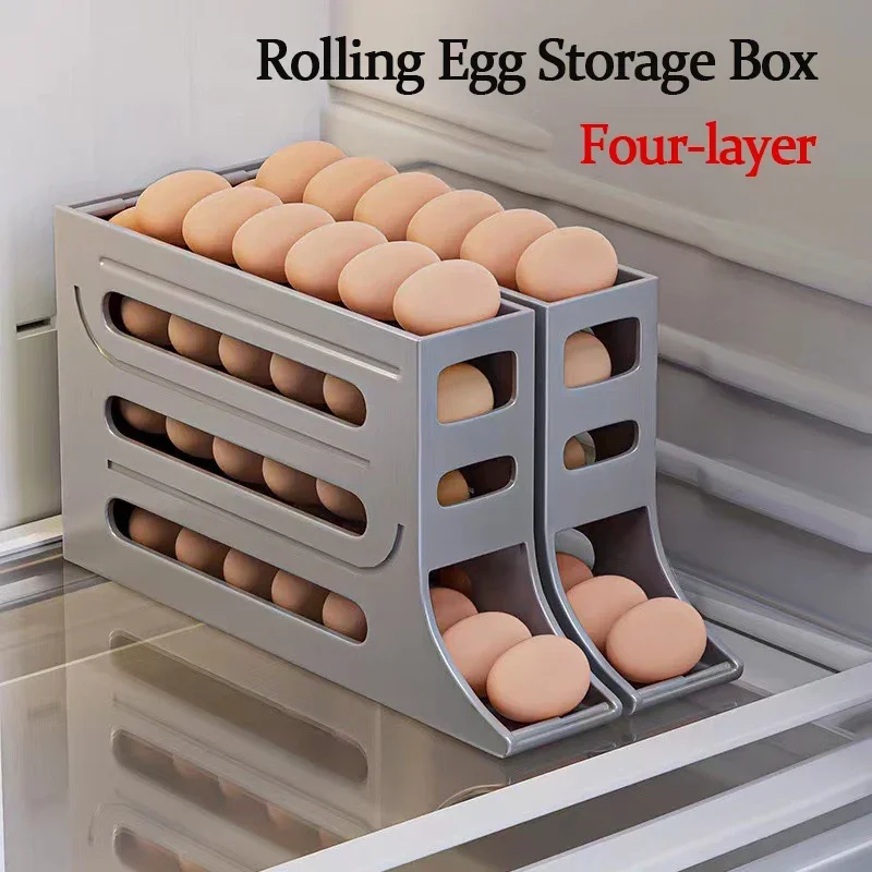Refrigerator Egg Storage Box 4 - Egg Storage Holder recensione e prezzo