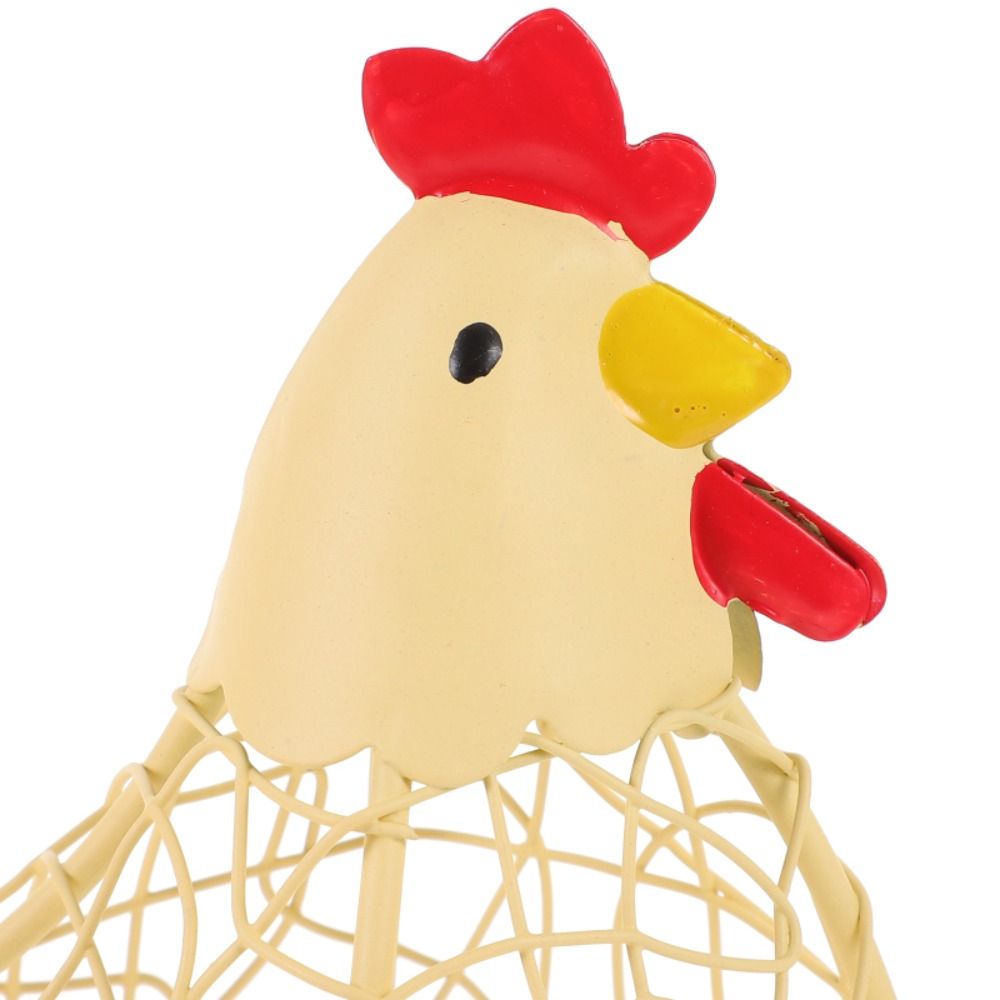 Portable Iron Wire Hen Shape E - Egg Storage Holder recensione e prezzo