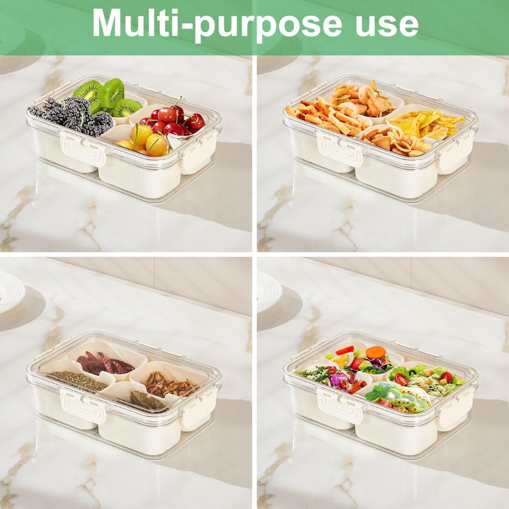 Portable Food Storage Box, Sna - Food Storage With Compartments recensione e prezzo
