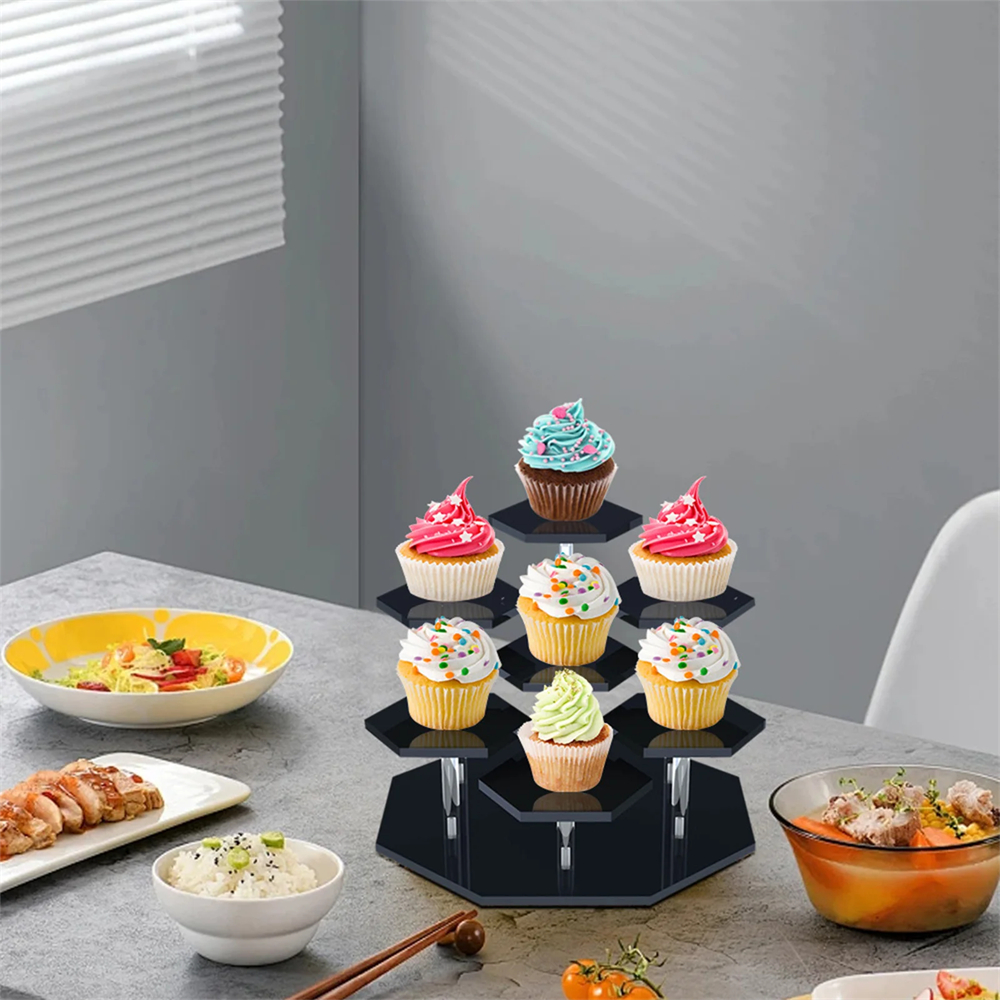 7 Tier Acrylic Display Stand W - Food Storage Small recensione e prezzo