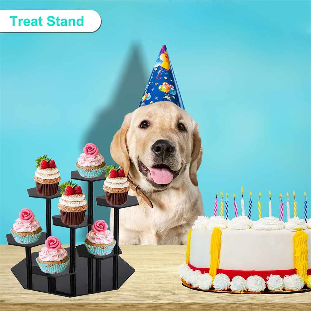 7 Tier Acrylic Display Stand W - Food Storage Small recensione e prezzo
