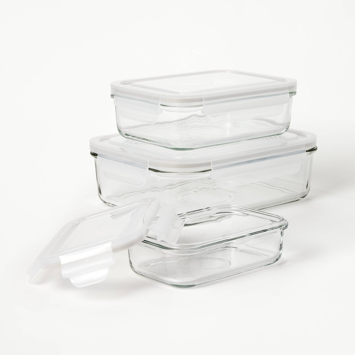 6pc (Set of 3) Glass Food Stor - Food Storage Set Glass recensione e prezzo