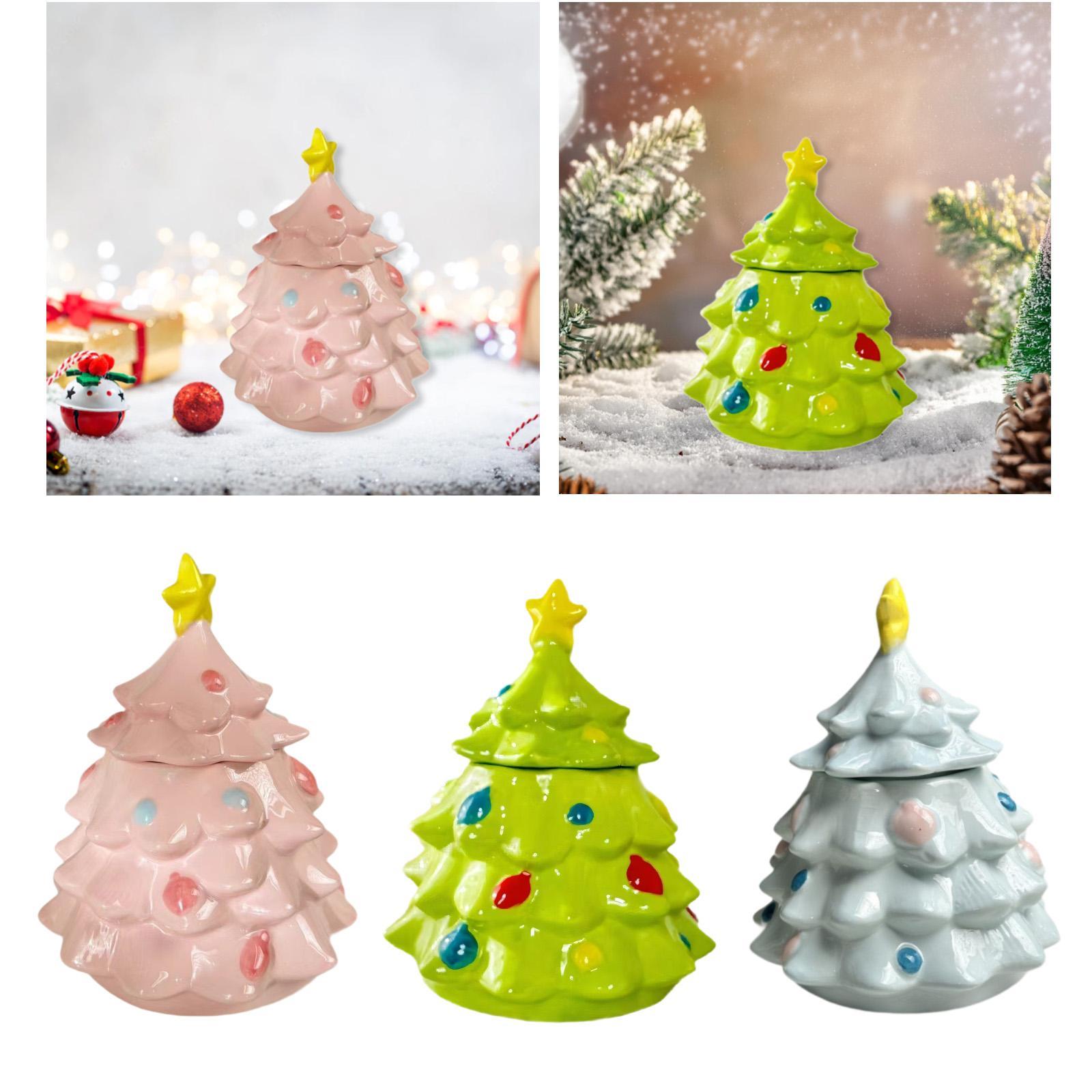 Christmas Tree Candy Jar Cute  - Xmas Food Storage Containers recensione e prezzo