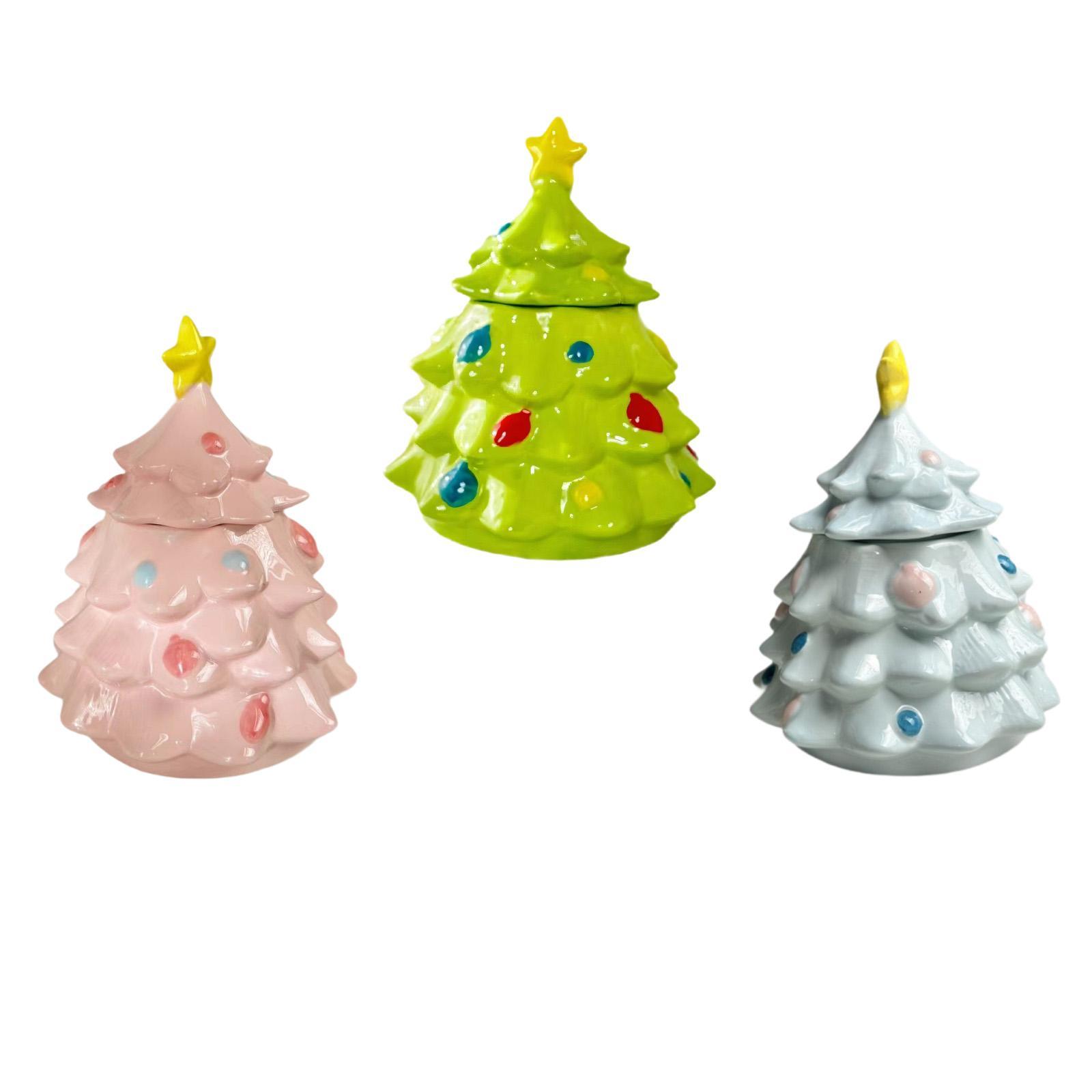 Christmas Tree Candy Jar Cute  - Xmas Food Storage Containers recensione e prezzo