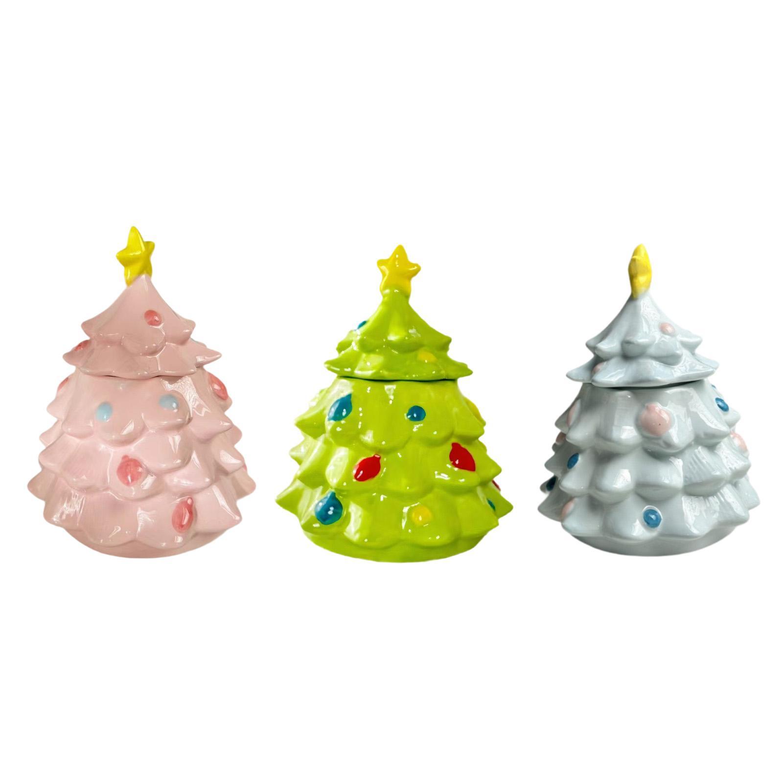 Christmas Tree Candy Jar Cute  - Xmas Food Storage Containers recensione e prezzo