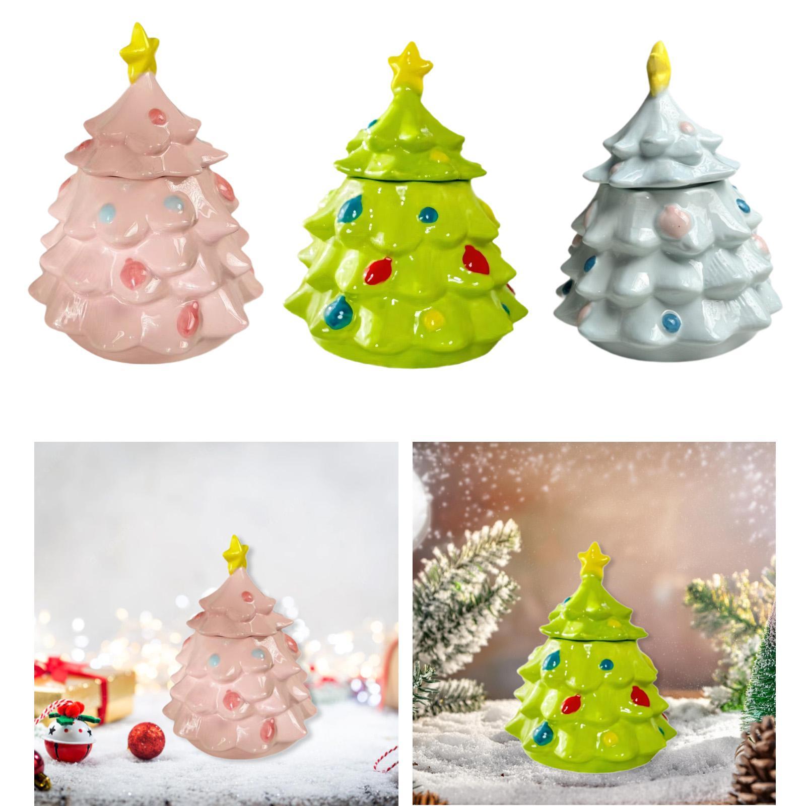 Christmas Tree Candy Jar Cute  - Xmas Food Storage Containers recensione e prezzo