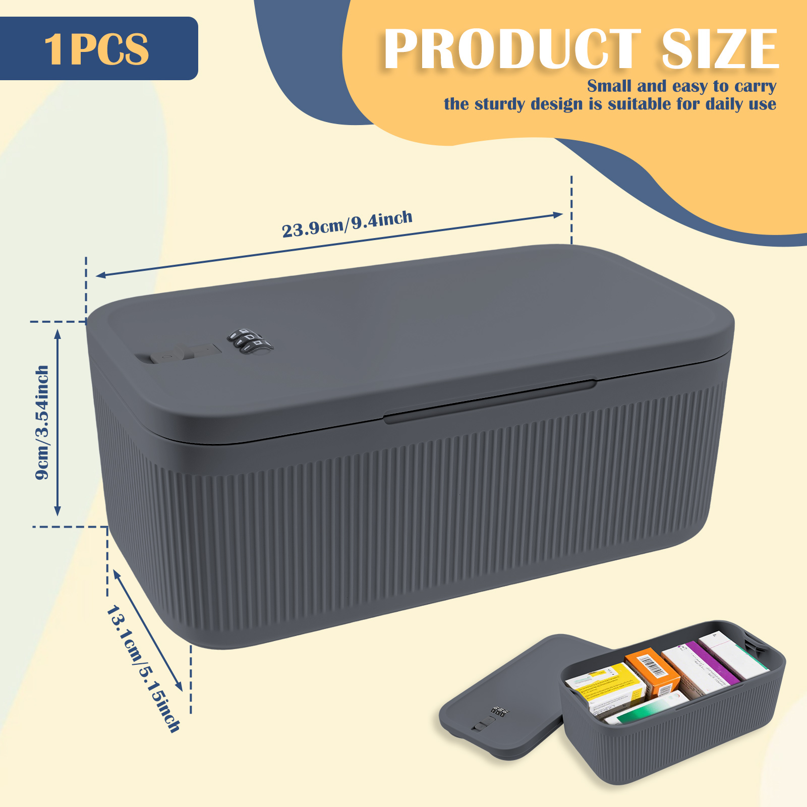 Storage Box with Locker Plasti - Food Storage Locker recensione e prezzo