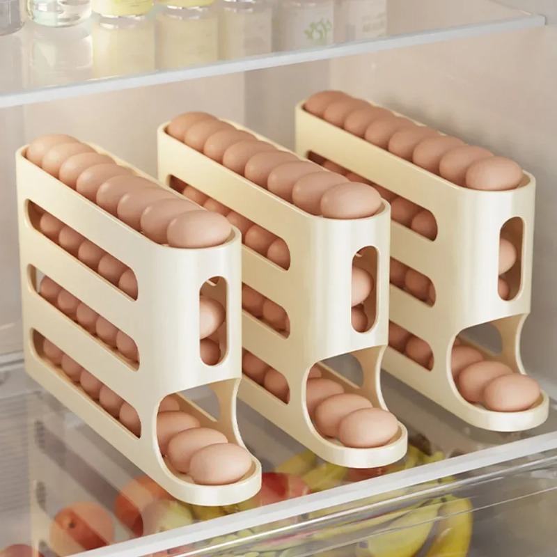 4 Layers Automatic Rolling Egg - Egg Storage Holder recensione e prezzo