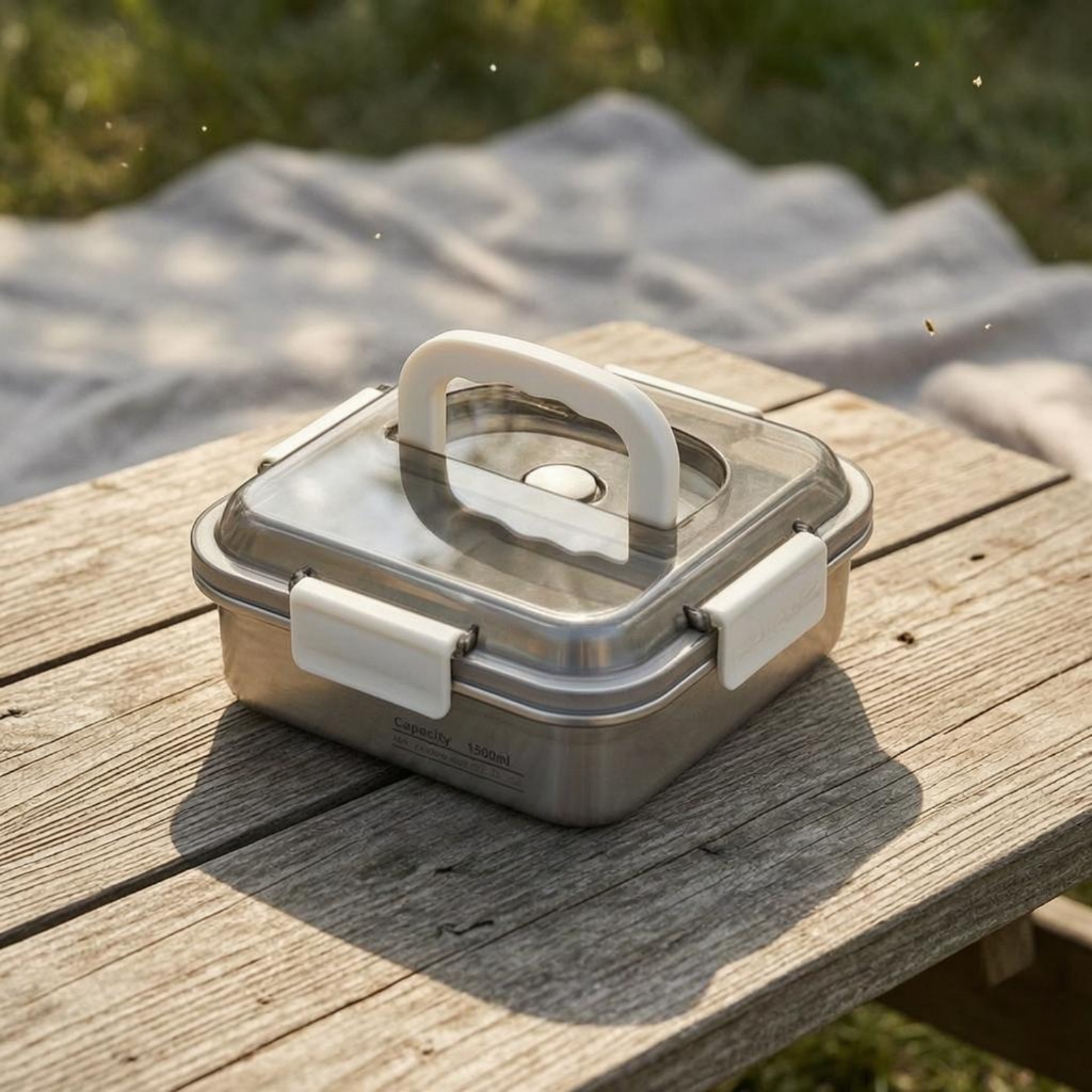 Stainless Steel Food Storage C - Food Storage With Compartments recensione e prezzo