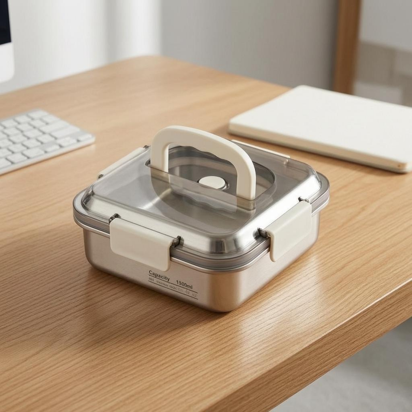 Stainless Steel Food Storage C - Food Storage With Compartments recensione e prezzo