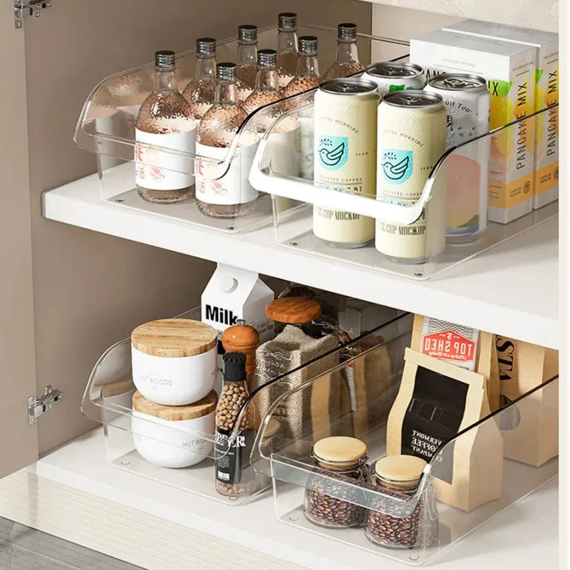 yes1/2pcs Fridge Organizer Ref - Food Storage In Cabinets recensione e prezzo