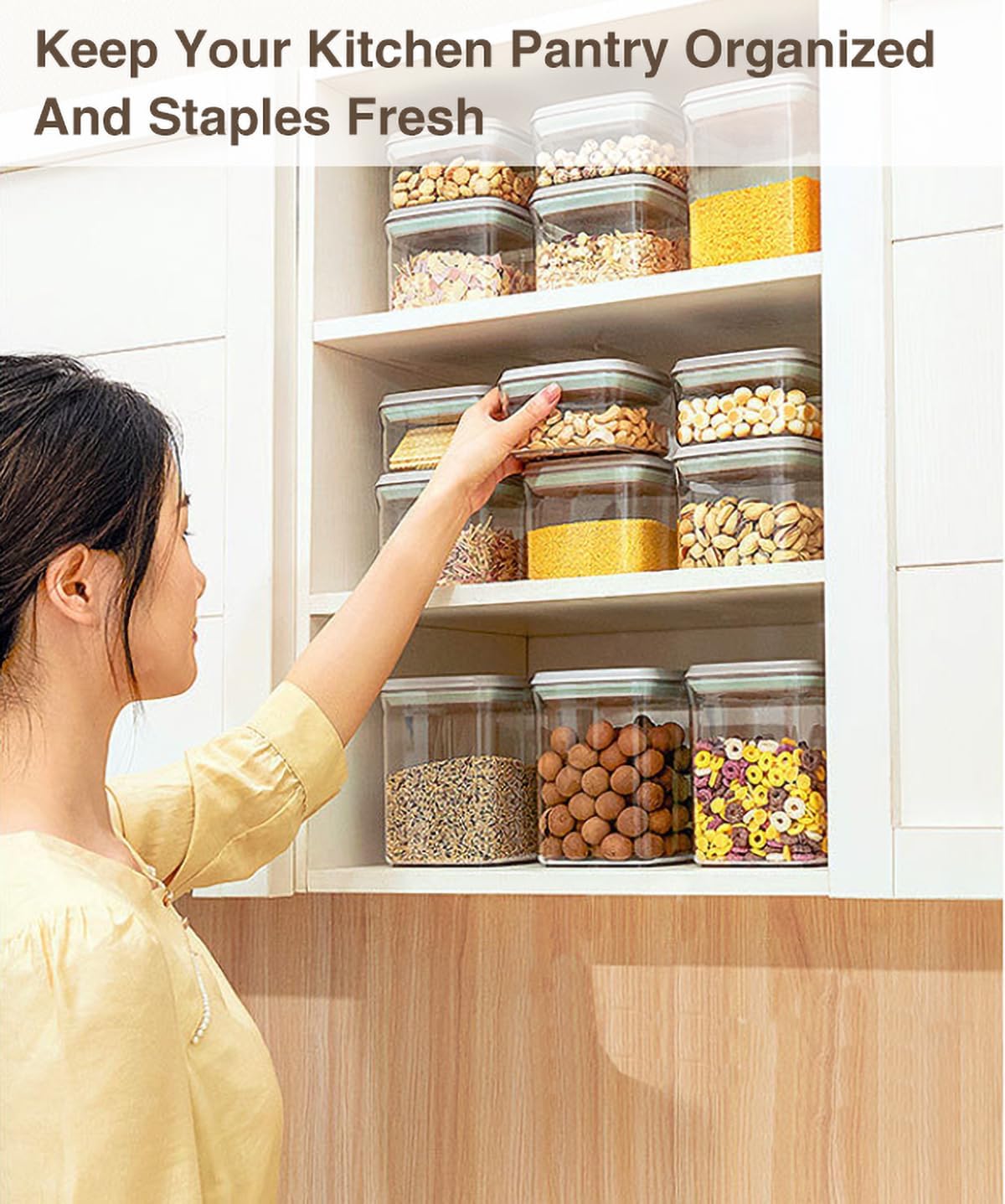 12 Pcs Airtight Food Storage C - Food Storage Pantry recensione e prezzo